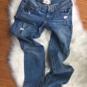 Women’s Distressed Super Skinny Jeans